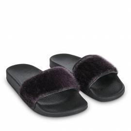 Manuel Sandal w. Purple Sealskin