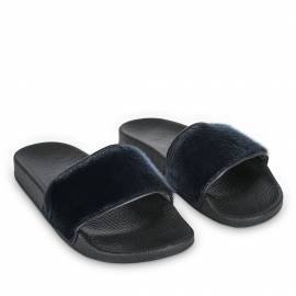 Manuel Sandal w. Blueberry Sealskin