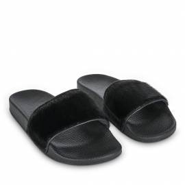 Manuel Sandal w. Black Sealskin