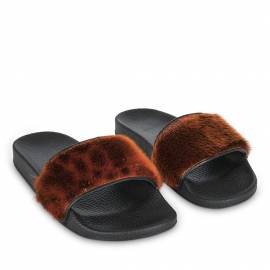 Manuel Sandal w. Orange Sealskin