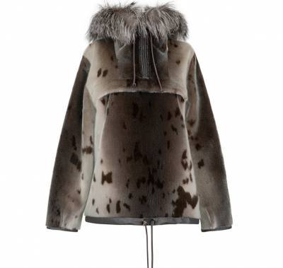 Nikki Harps�l Anorak, Natur/Farvet