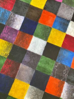 Stort T�ppe Div. Farver 103 x 195 cm.