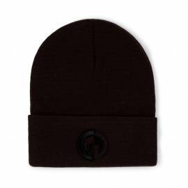 GG Knit Hat, Dark Brown