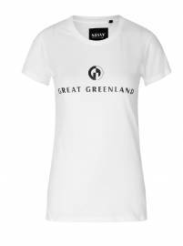 Great Greenland T-shirt Dame, Hvid